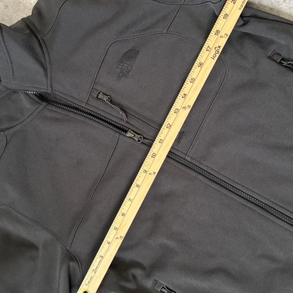 The North Face black fleece jacket size M